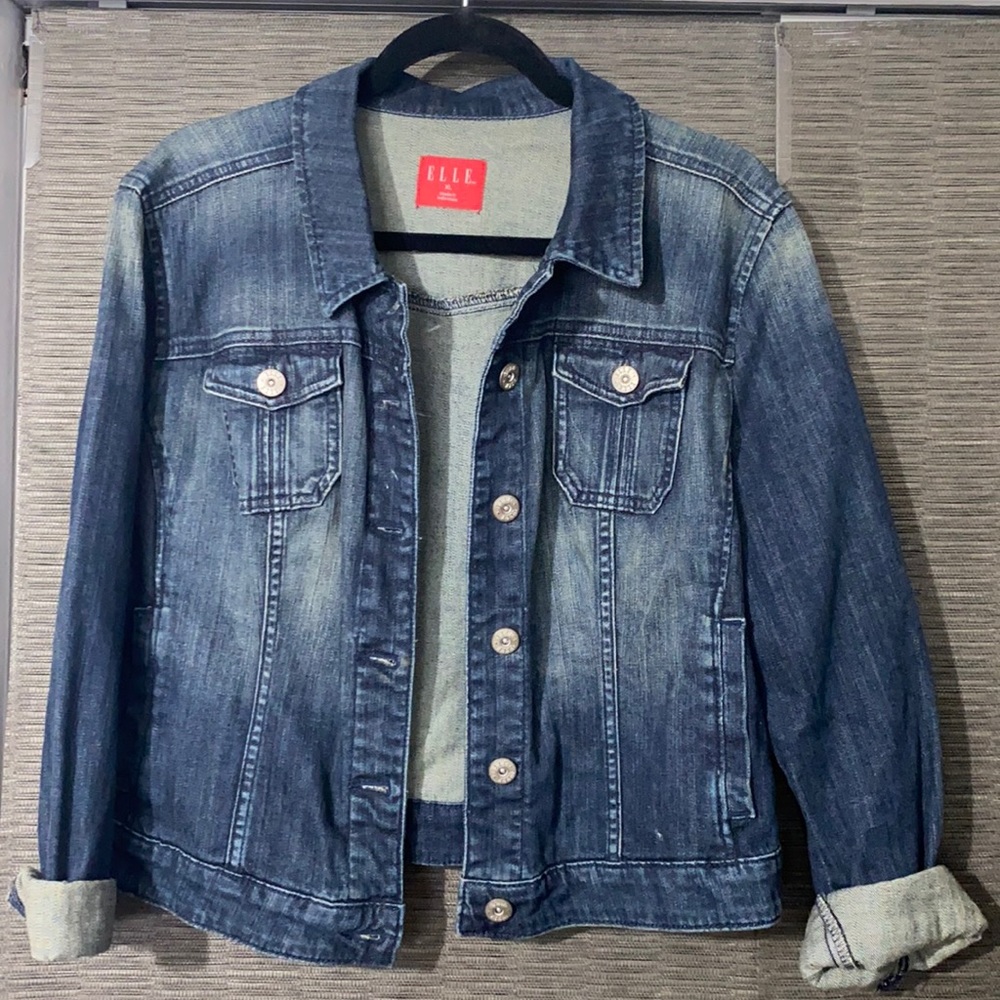 Elle Denim Jacket, XL, Like New